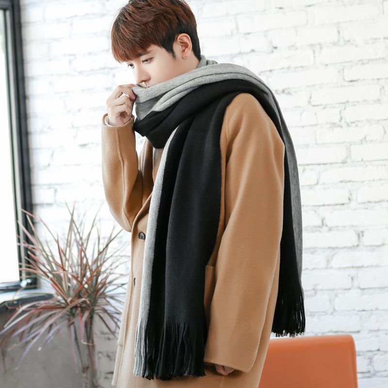 Designer Patchwork Patchwork S - đánh giá và giá Wool Scarf Men