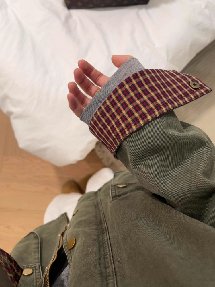Vintage Army Green Denim Jacke - đánh giá và giá Down Jacket Packable