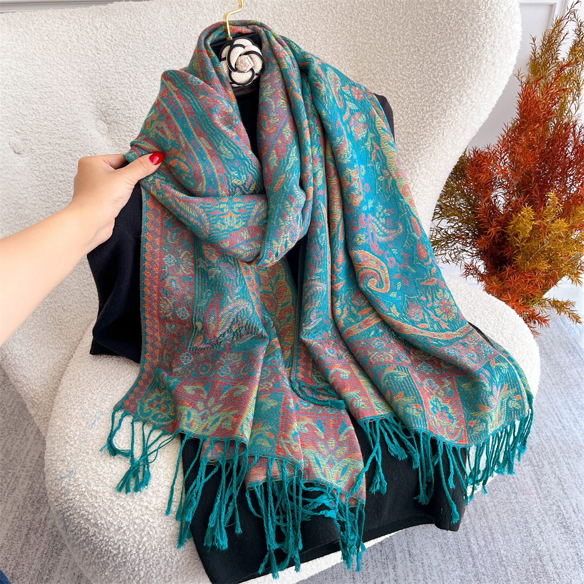 70x180cm Winter Warm Thick Jac - đánh giá và giá Cashmere Pashmina Wrap