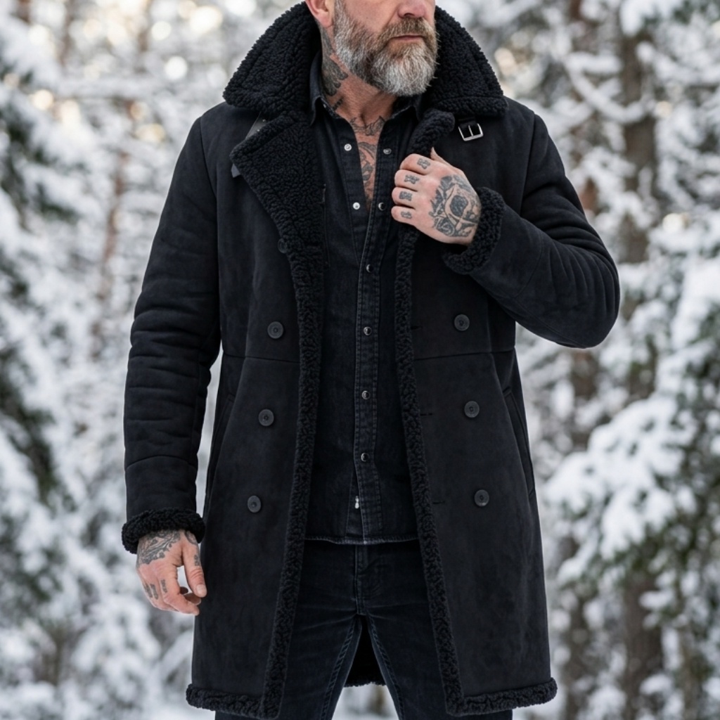 Men's Faux Suede Fur Lined Win - đánh giá và giá Down Jacket Packable