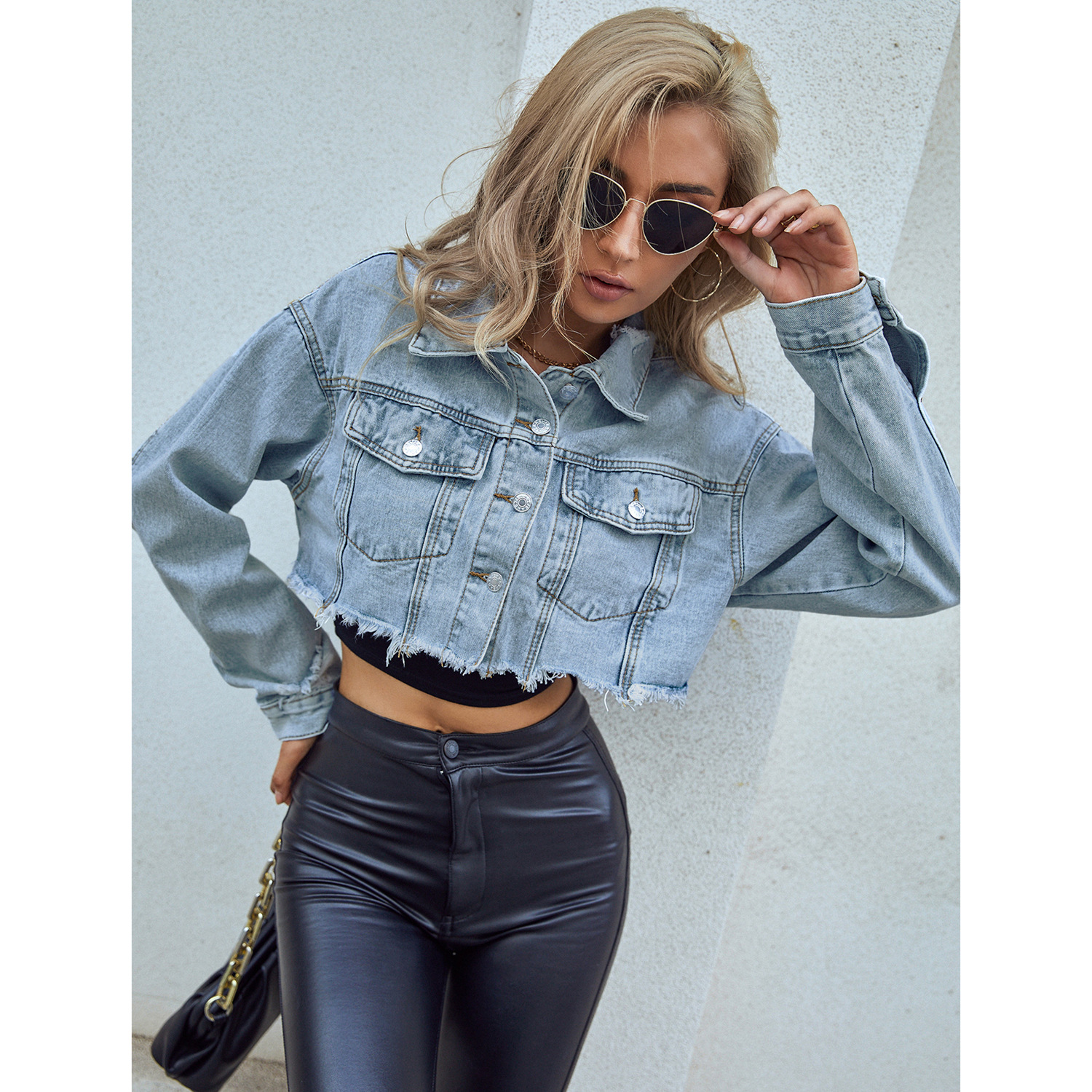 Women Denim Coats Solid Short  - đánh giá và giá Down Jacket Packable