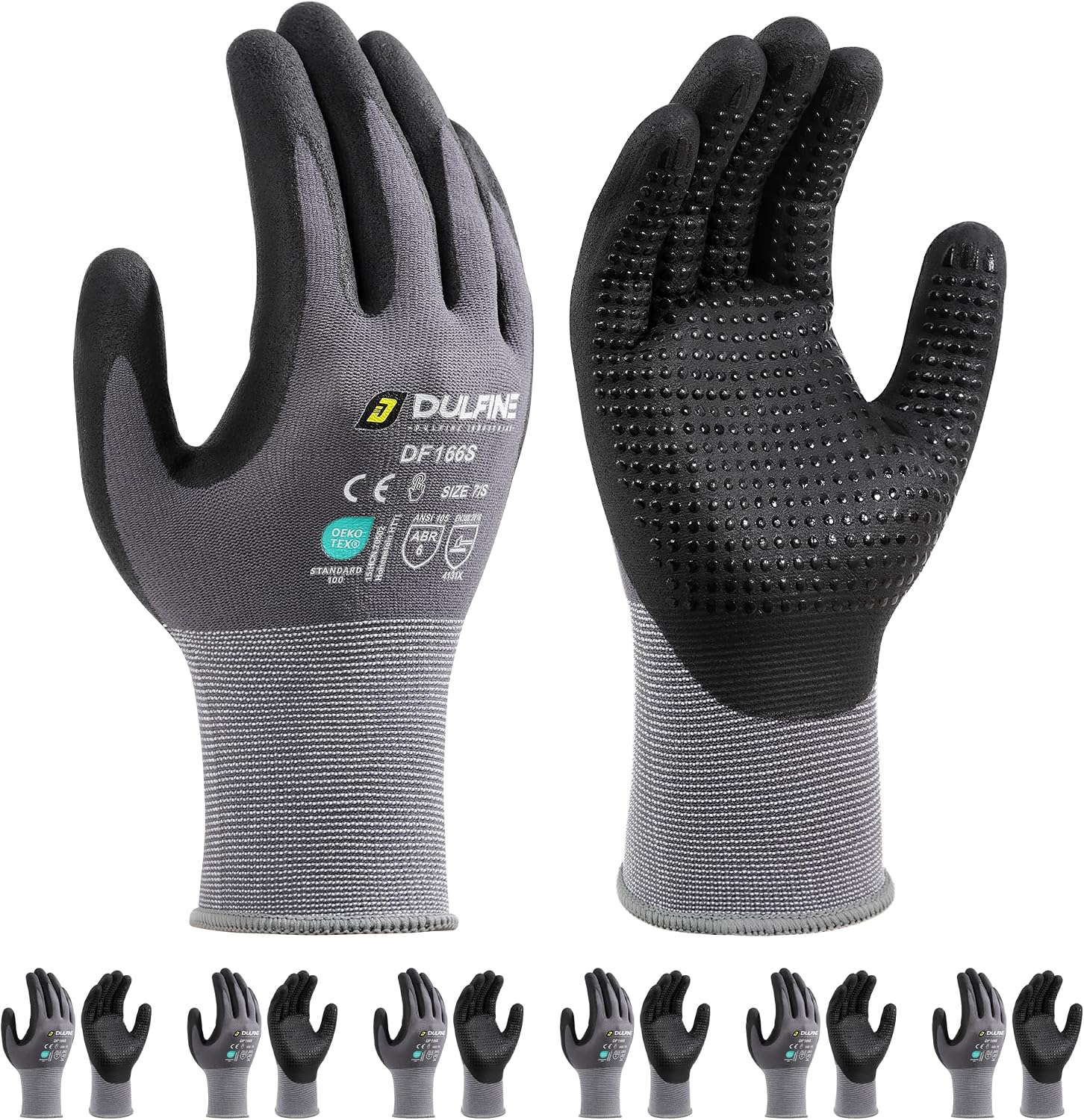6 Pairs Touchscreen Work Glove - đánh giá và giá Touch Screen Gloves