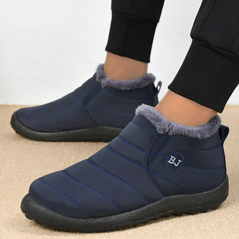 Warm Men's Boots Snow Platform - đánh giá và giá Waterproof Winter Boot