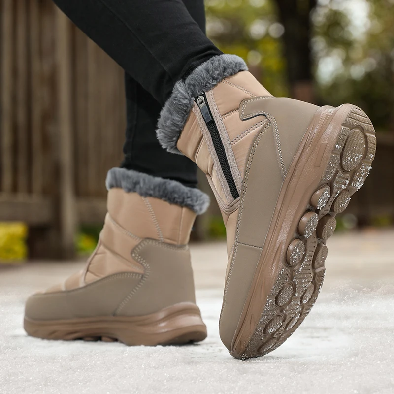 Men Shoes Winter Casual Shoes  - đánh giá và giá Waterproof Winter Boot