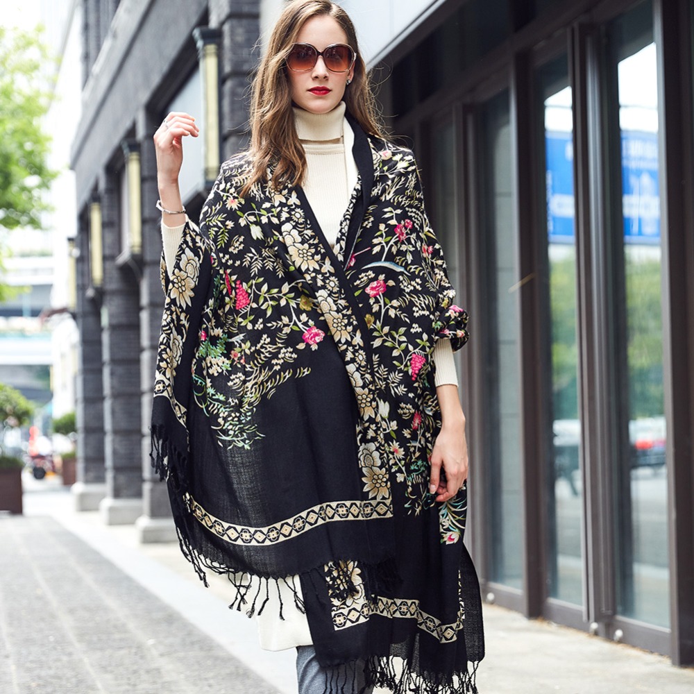 Luxury Brand Scarf Female Male - đánh giá và giá Cashmere Pashmina Wrap