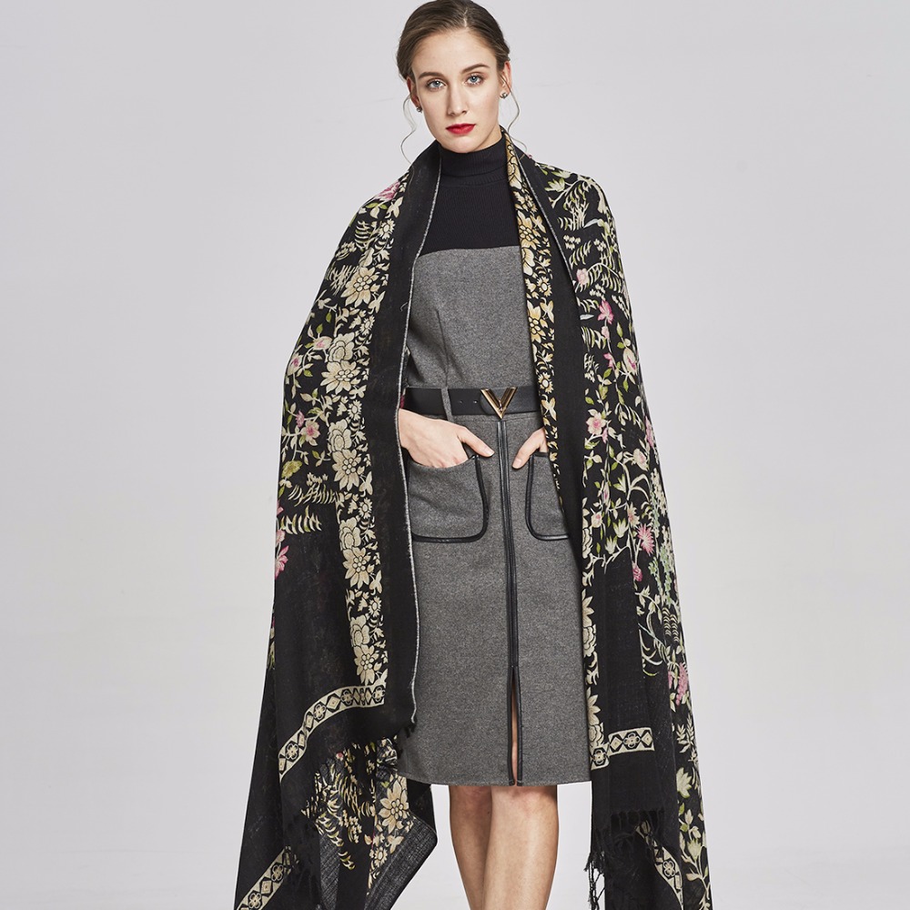 Luxury Brand Scarf Female Male - đánh giá và giá Cashmere Pashmina Wrap