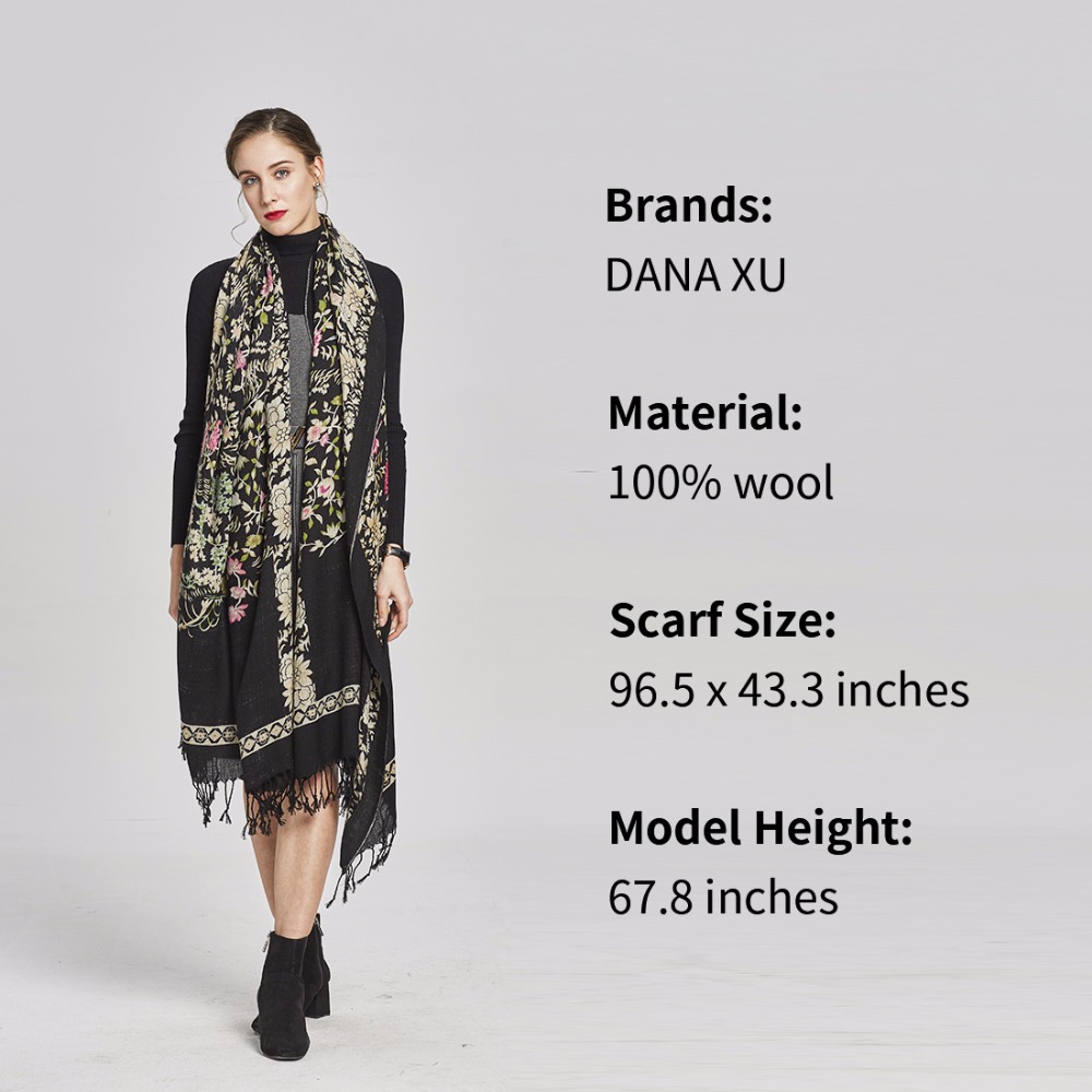 Luxury Brand Scarf Female Male - đánh giá và giá Cashmere Pashmina Wrap