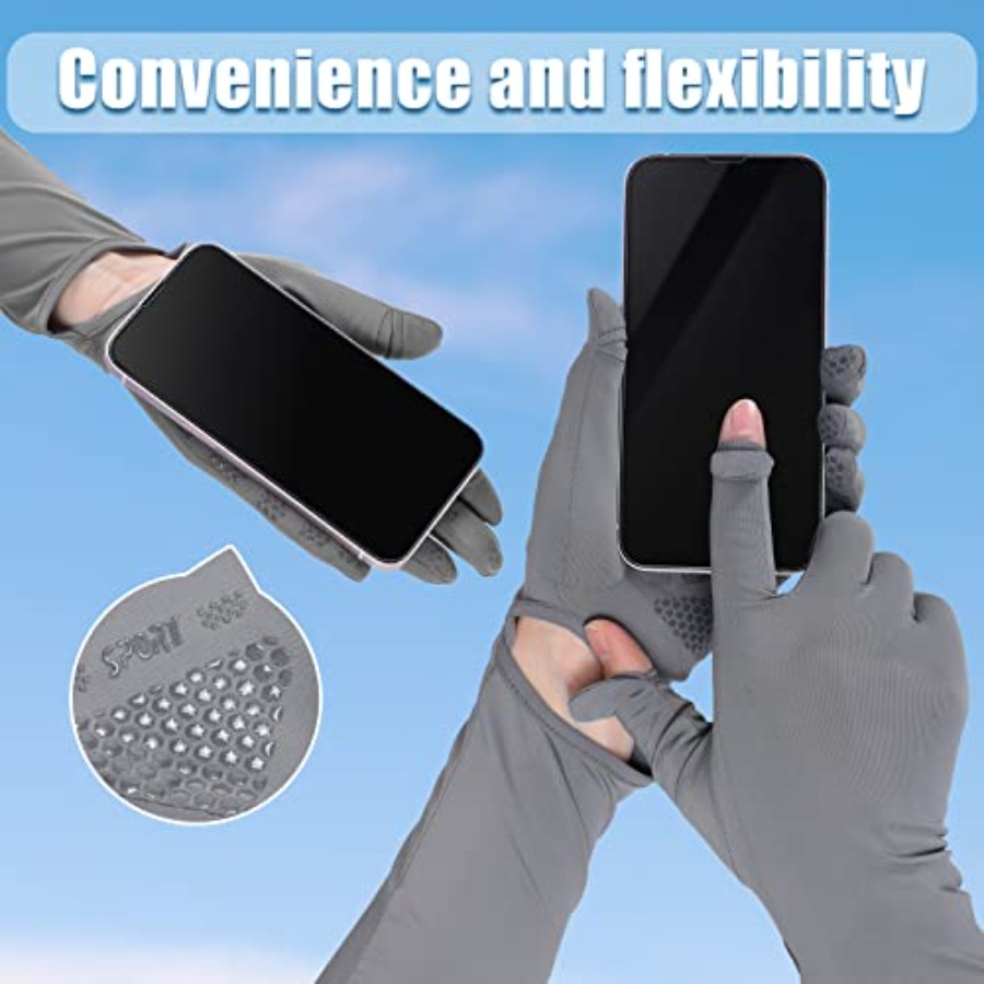 2 Pairs Women UV Long Sun Prot - đánh giá và giá Touch Screen Gloves