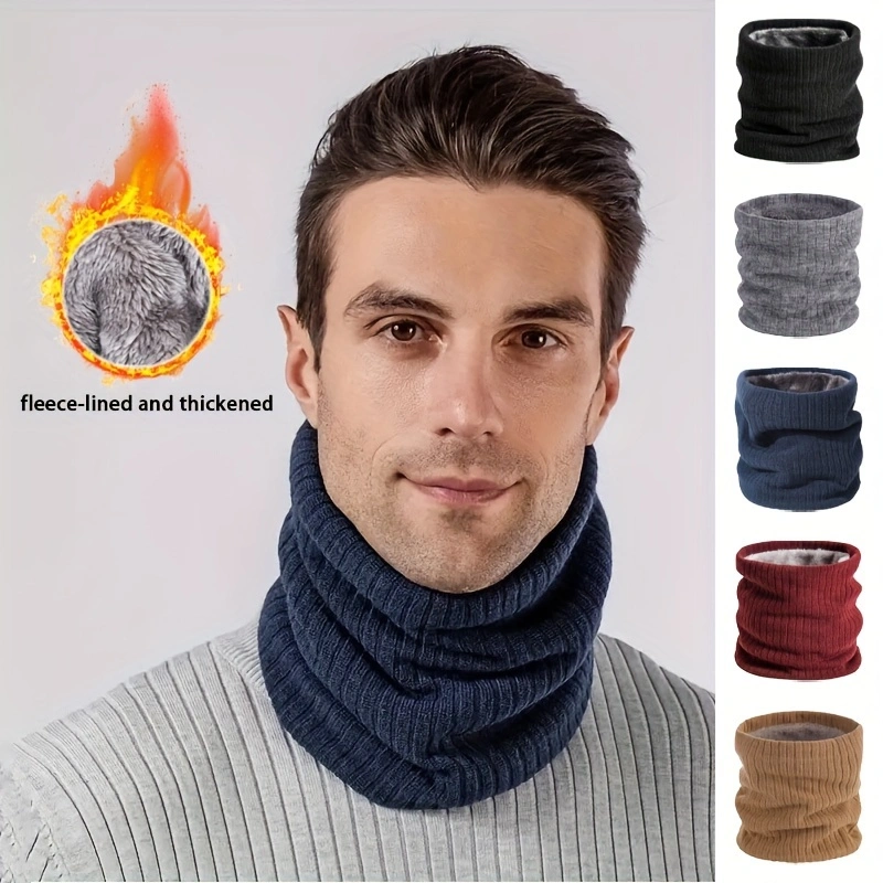 Warm Knitted Scarf Thermal Thi - đánh giá và giá Neck Gaiter Fleece