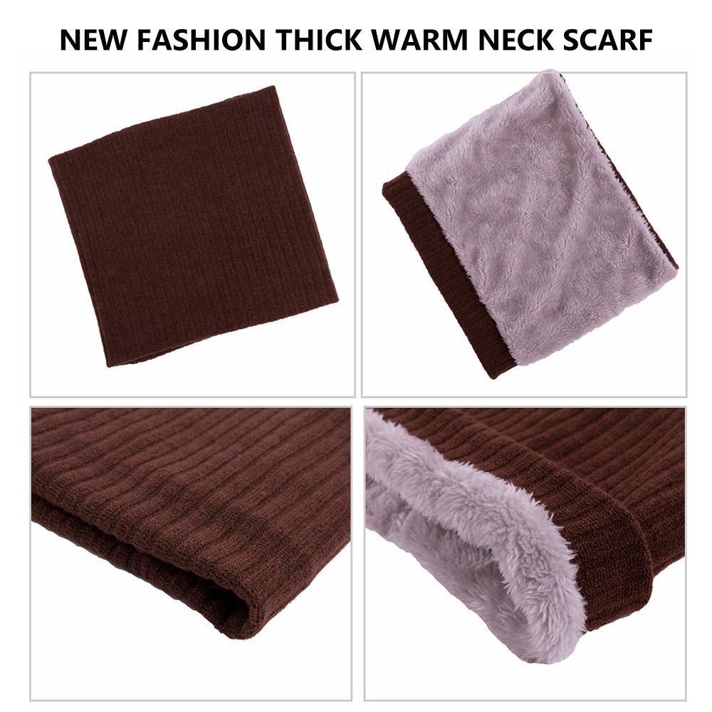 Warm Knitted Scarf Thermal Thi - đánh giá và giá Neck Gaiter Fleece
