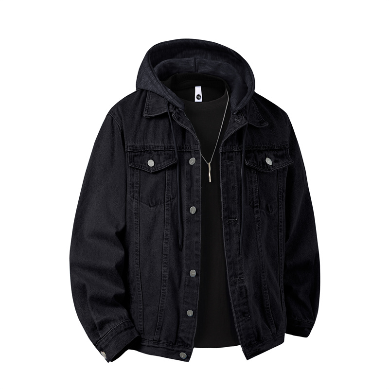 Men Hooded Denim Jacket Men St - đánh giá và giá Down Jacket Packable
