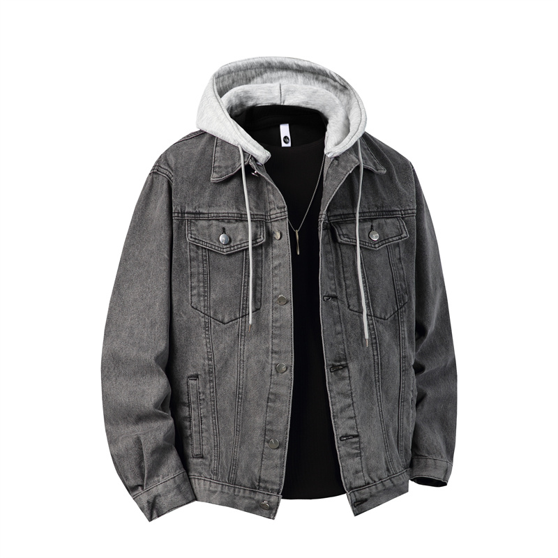 Men Hooded Denim Jacket Men St - đánh giá và giá Down Jacket Packable